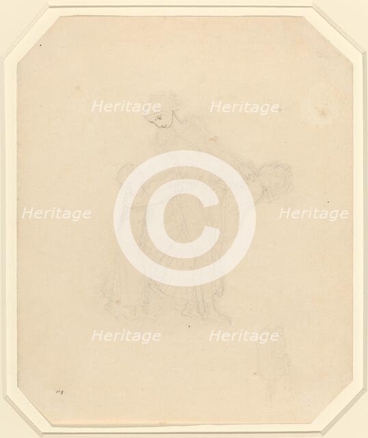 Adult and Two Children. Creator: John Flaxman.