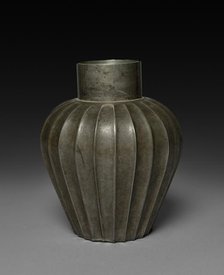 Pewter Jar, 1600s-1800s. Creator: Unknown.