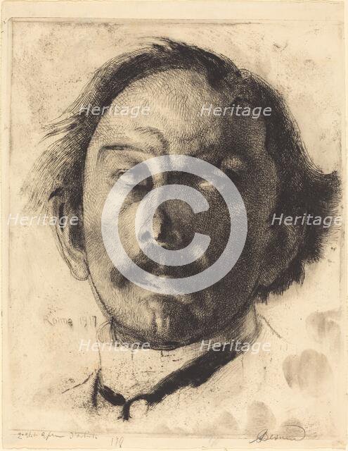 Jules Destrée, 1917. Creator: Paul Albert Besnard.