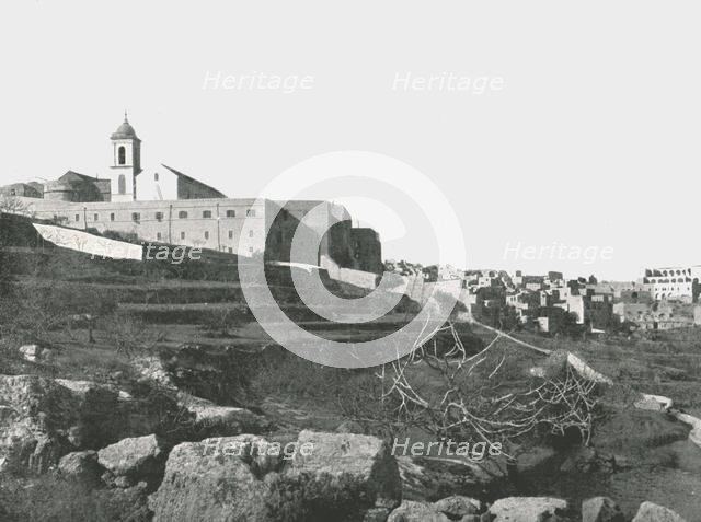 The Church of the Nativity, Bethlehem, Palestine, 1895. Creator: W & S Ltd.
