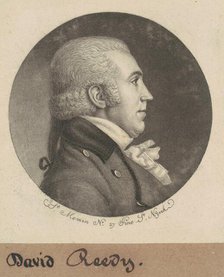 David Reedy, 1798. Creator: Charles Balthazar Julien Févret de Saint-Mémin.