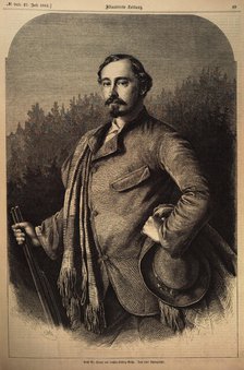 Ernest II (1818-1893), Duke of Saxe-Coburg and Gotha, 1861. Creator: Anonymous.