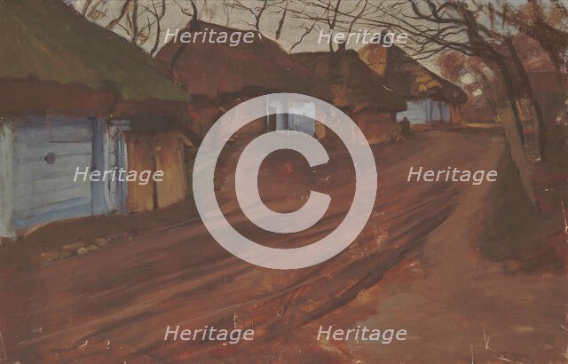 Road to the Village, 1911. Creator: Wlodzimierz Tetmajer.