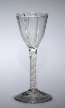 Wine Glass, 1775-1810. Creator: Unknown.