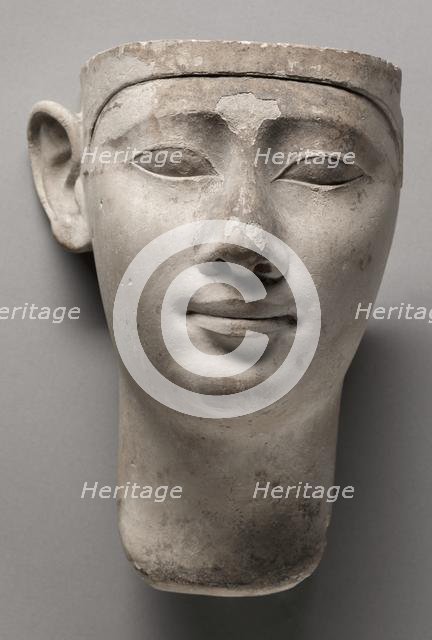 Votive Head of a King, 305-246 BC. Creator: Unknown.