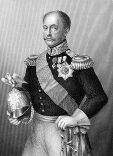 Nicholas I, Tsar of Russia in military uniform, c1860. Artist: Unknown