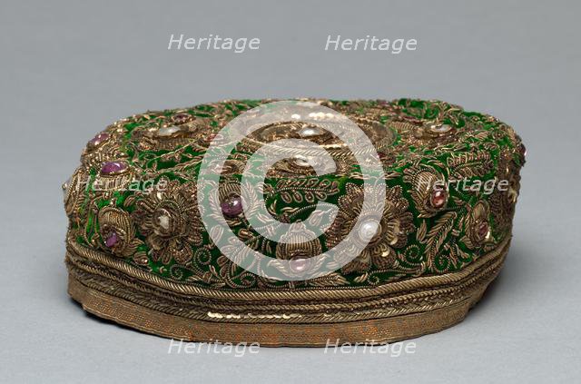 Man's Cap, 1800s. Creator: Unknown.