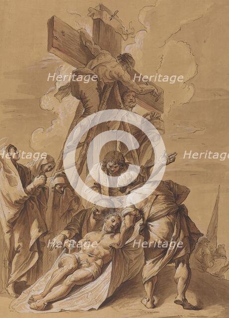 The Deposition, 18th century. Creator: Francesco Fontebasso.