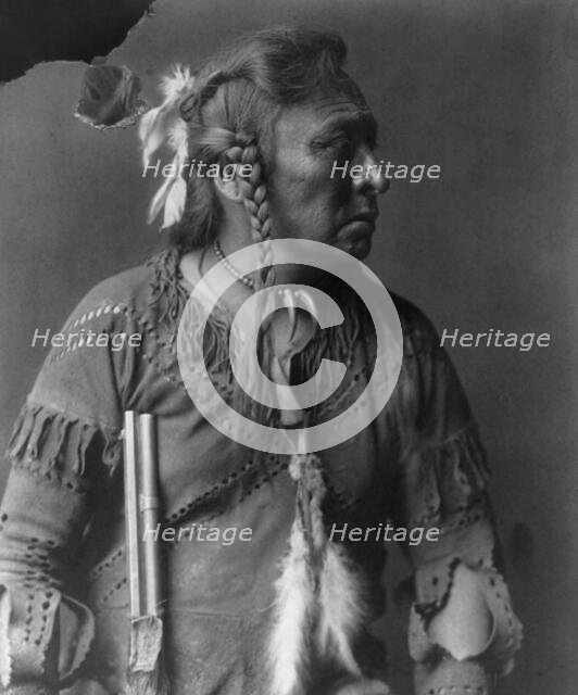 Horse Capture-Atsina, c1908. Creator: Edward Sheriff Curtis.