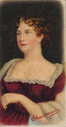 Eliza O'Neill (1791-1872) was an Irish actress, 1912. Artist: Unknown