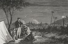 Uprising against Espartero's policies, Revolution in Barcelona, 1879.  Creator: Jose Gomez.