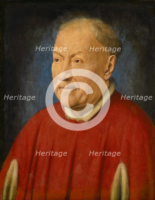 Cardinal Niccolò Albergati (1375-1443), ca 1435. Artist: Eyck, Jan van (1390-1441)