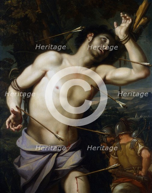 'St Sebastian' 17th century. Artist: Perugino