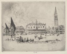 The Doge's Palace, 1883. Creator: Joseph Pennell.