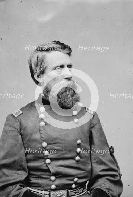 General Jefferson Davis, US Army, between 1855 and 1865. Creator: Unknown.