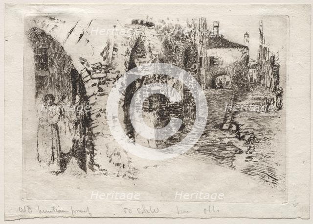 Chioggia, 1880. Creator: Otto H. Bacher (American, 1856-1909).