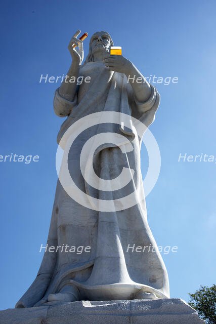 Christ of Havana, Havana, Cuba, 2024. Creator: Ethel Davies.