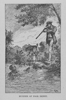 Murder of poor Denby, 1882. Creator: Unknown.