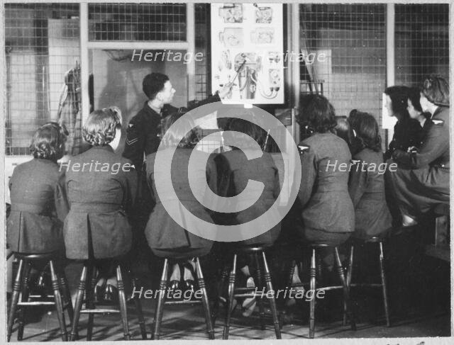 Royal Air Force No. 2 School of Photography, Palatine Road, Blackpool, 1942-1943. Creator: Barnet Saidman.
