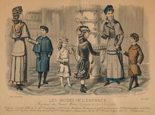 'Les Modes De L'Enfance', c1870s. Creator: D'Hermont.