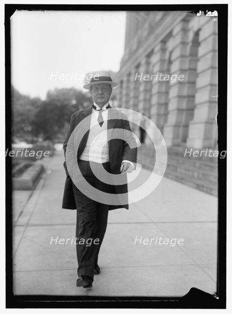 Senator Francis G. Newlands, between 1910 and 1917. Creator: Harris & Ewing.