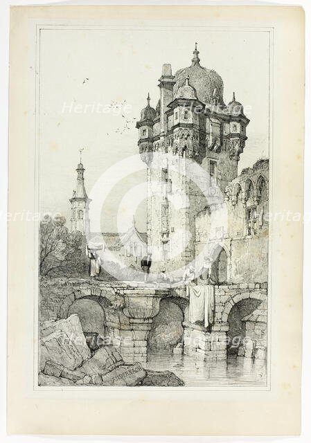 Andernach, 1833. Creator: Samuel Prout.