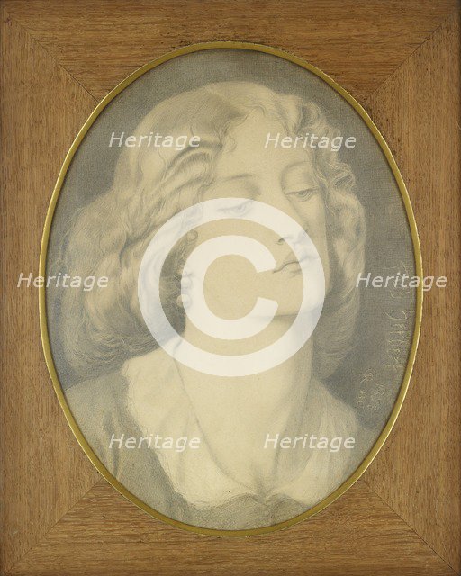 Louisa Ruth Herbert, 1858. Artist: Dante Gabriel Rossetti.