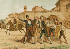 "The Mayor of Móstoles declares the Homeland in danger", 1892.  Creator: Unknown.