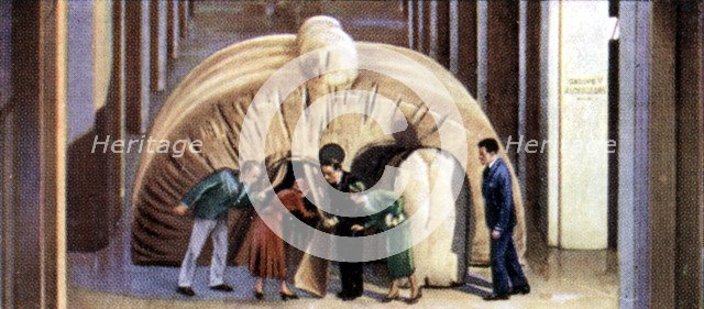 Air Raid Precautions, cigarette card, British, 1938. Artist: Unknown