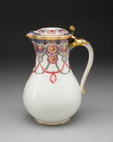 Jug (Pot à l'eau tourné), Sèvres, 1763. Creators: Sèvres Porcelain Manufactory, Louis Jean Thévenet.