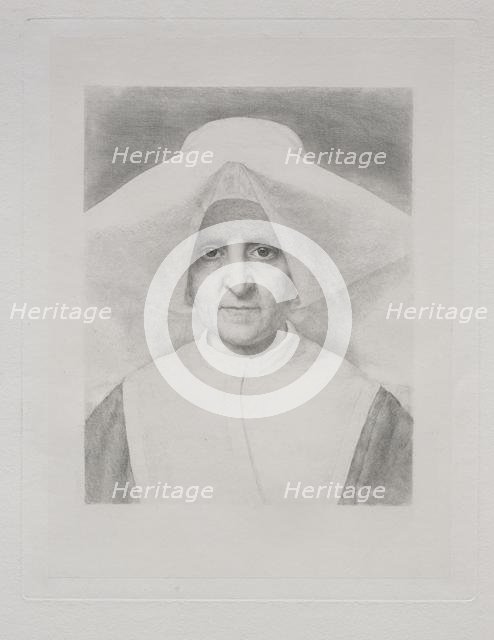 Sister Rosalie, Front View. Creator: Claude-Ferdinand Gaillard (French, 1834-1887).