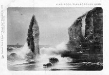 King Rock, Flamborough Head, East Riding, Yorkshire, 1903.Artist: Raphael Tuck