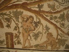 Mosaic, El Jem Museum, El Djem, Tunisia, 2009. Creator: Amanda Waite.