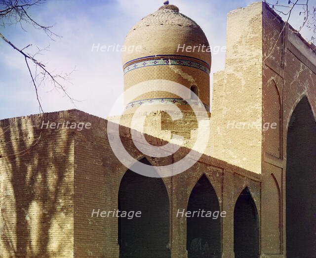 Dome of the Namazga mosque, Samarkand, between 1905 and 1915. Creator: Sergey Mikhaylovich Prokudin-Gorsky.