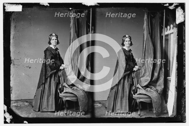 Kendall, Mrs. George (grandmother of L.C. Handy), between 1860 and 1870. Creator: Unknown.