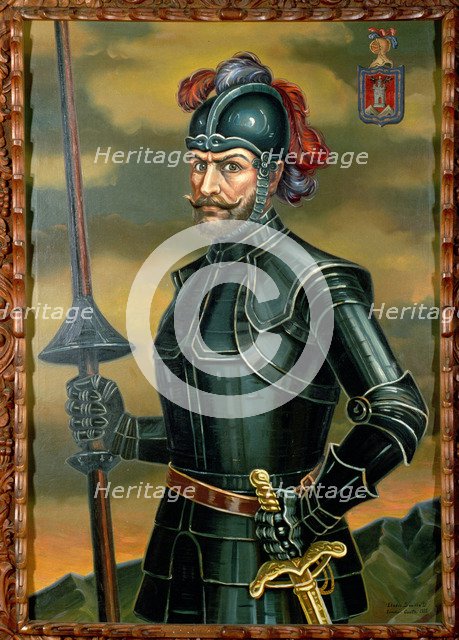 Benalcazar Sebastian (1480-1551), Spanish conqueror.