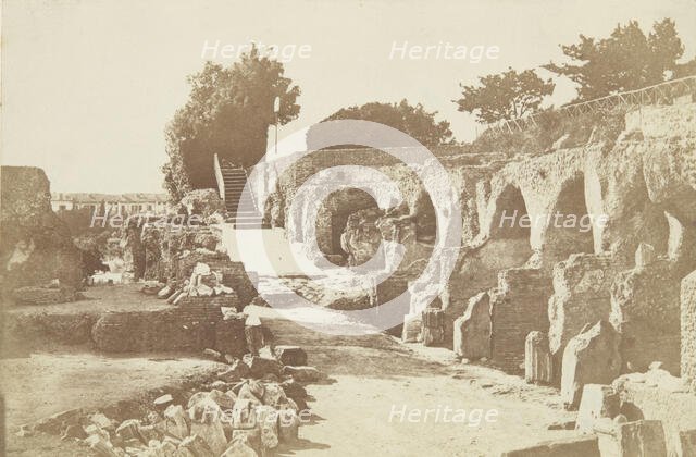 Palatine Hill - Ruins of the Emperors' Residence, Rome, between 1870-1880. Creator: Unknown.