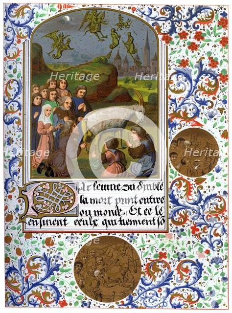 The Sabbath in Vaudois, France, c13th century (1849). Artist: Unknown