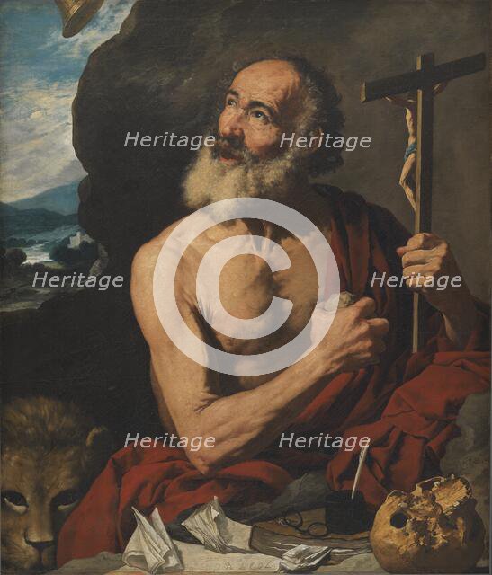 The Penitent St. Jerome, 1614-1656. Creator: Francisco Collantes.
