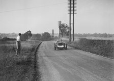 Road testing Raymond Mays' Vauxhall-Villiers, c1930s. Artist: Bill Brunell.