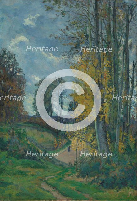 Autumn landscape, c1876. Creator: Armand Guillaumin.