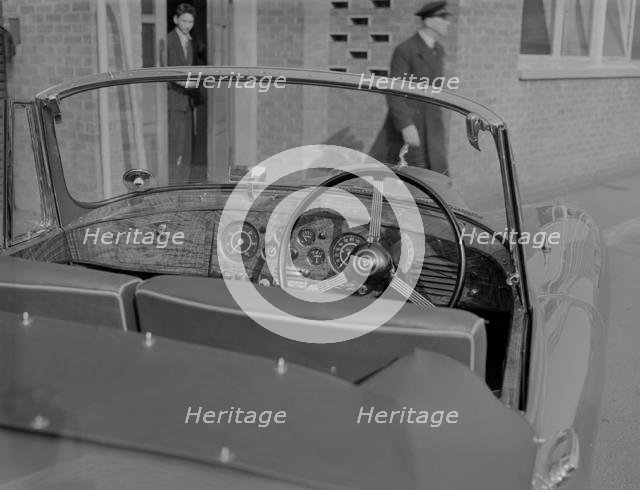 1955 Daimler Conquest Roadster by Hooper used in Norman Wisdom film "Up in the World". Creator: Unknown.