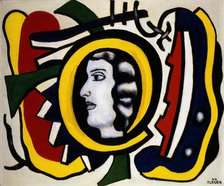 'The Medallion', 1944. Creator: Fernand Leger.