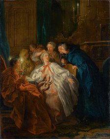 Before the Ball, 1735. Creator: Jean Francois de Troy.