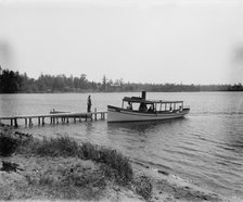 Beaver Dam Lake, Wis., Camp Dixon, between 1880 and 1899. Creator: Unknown.