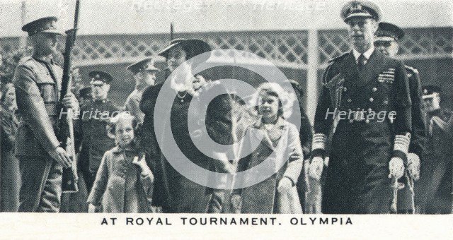 'At Royal Tournament, Olympia', 1936 (1937). Artist: Unknown.