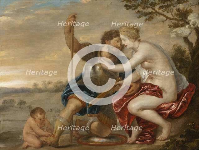 Mars, Venus and Cupid. Creator: Peter Paul Rubens.