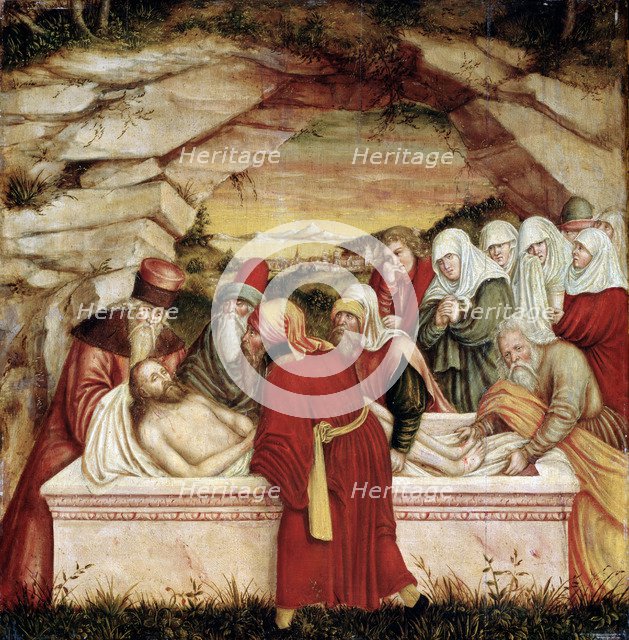 The Entombment'.  Creator: Cranach, Lucas, the Elder (1472-1553).