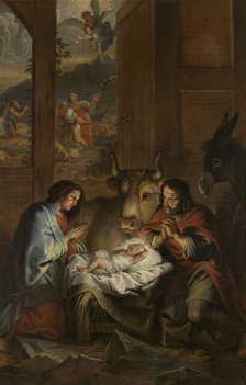 The Nativity, 1689. Creator: Jan Erasmus Quellinus.