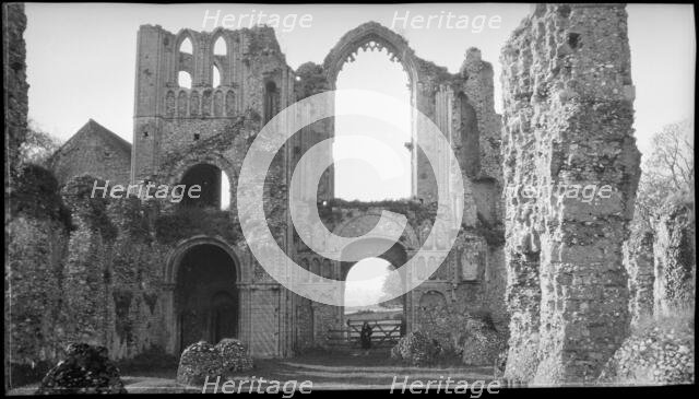 Castle Acre Priory, Priory Road, Castle Acre, King's Lynn And West Norfolk, Norfolk, 1940-1949. Creator: Ethel Booty.